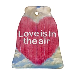 Love Concept Poster Design Bell Ornament (two Sides) by dflcprints