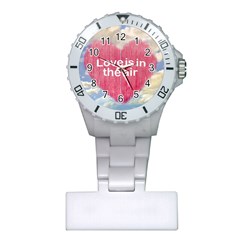 Love Concept Poster Design Plastic Nurses Watch by dflcprints