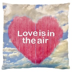 Love Concept Poster Design Standard Flano Cushion Case (two Sides) by dflcprints