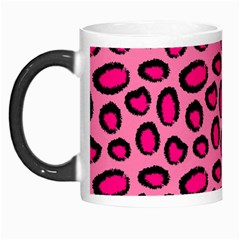 Cute Pink Animal Pattern Background Morph Mugs by TastefulDesigns