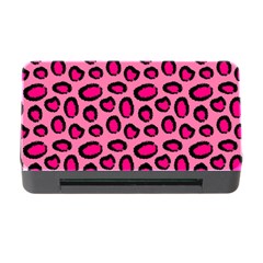 Cute Pink Animal Pattern Background Memory Card Reader With Cf by TastefulDesigns