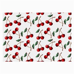 Cherry Red Large Glasses Cloth by Kathrinlegg