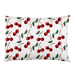 Cherry Red Pillow Case (two Sides) by Kathrinlegg