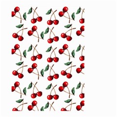 Cherry Red Small Garden Flag (two Sides) by Kathrinlegg