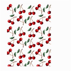 Cherry Red Large Garden Flag (two Sides) by Kathrinlegg