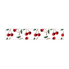 Cherry Red Flano Scarf (mini) by Kathrinlegg