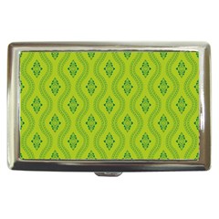 Decorative Green Pattern Background  Cigarette Money Cases by TastefulDesigns