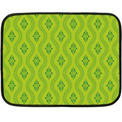 Decorative Green Pattern Background  Double Sided Fleece Blanket (mini)  by TastefulDesigns