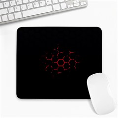 Abstract Pattern Honeycomb Large Mousepads by BangZart