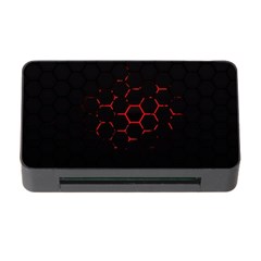 Abstract Pattern Honeycomb Memory Card Reader With Cf by BangZart