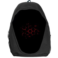 Abstract Pattern Honeycomb Backpack Bag by BangZart