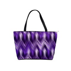 Purple Wavy Shoulder Handbags by KirstenStar