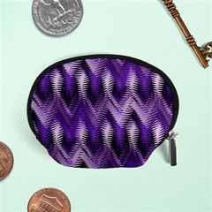 Purple Wavy Accessory Pouches (small)  by KirstenStar