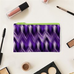 Purple Wavy Cosmetic Bag (xs) by KirstenStar