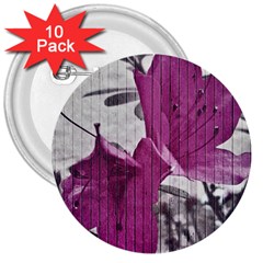 Vintage Style Flower Photo 3  Buttons (10 Pack)  by dflcprints