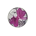 Vintage Style Flower Photo Hat Clip Ball Marker Front