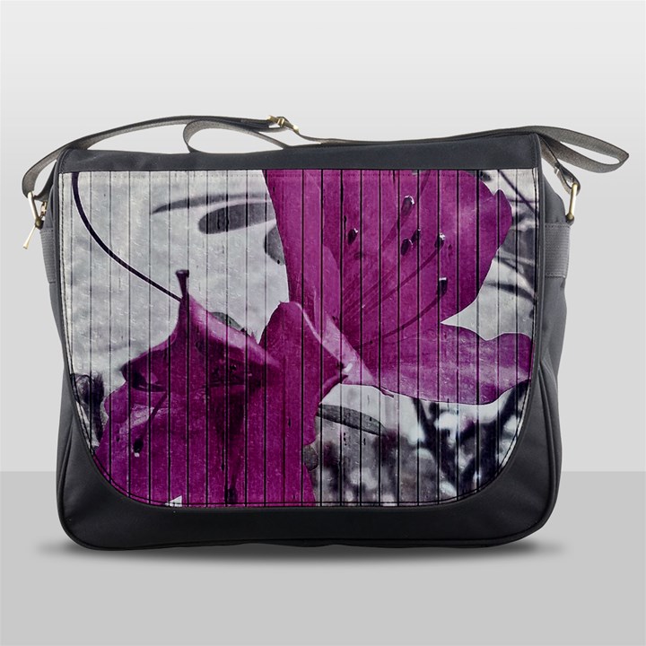 Vintage Style Flower Photo Messenger Bags