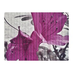 Vintage Style Flower Photo Double Sided Flano Blanket (mini)  by dflcprints