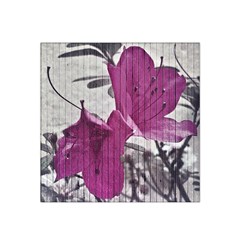 Vintage Style Flower Photo Satin Bandana Scarf by dflcprints