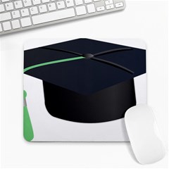 Graduate Cap Large Mousepads by Colorfulart23