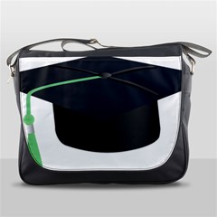 Graduate Cap Messenger Bags by Colorfulart23