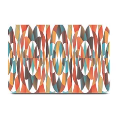 Colorful Geometric Abstract Plate Mats by linceazul