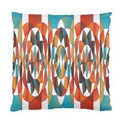 Colorful Geometric Abstract Standard Cushion Case (one Side) by linceazul