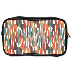 Colorful Geometric Abstract Toiletries Bags 2-side by linceazul