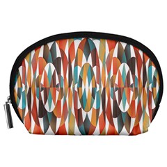 Colorful Geometric Abstract Accessory Pouches (large) 