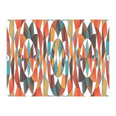 Colorful Geometric Abstract Double Sided Flano Blanket (mini)  by linceazul