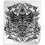 Tattoo tribal owl Canvas 20  x 24   19.57 x23.15  Canvas - 1