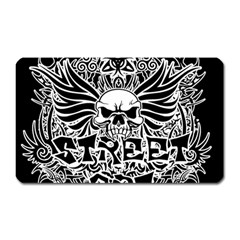 Tattoo Tribal Street Art Magnet (rectangular) by Valentinaart