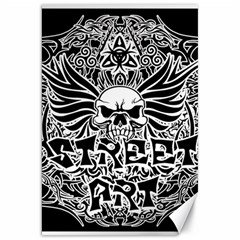 Tattoo Tribal Street Art Canvas 20  X 30   by Valentinaart