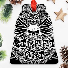 Tattoo Tribal Street Art Ornament (bell) by Valentinaart