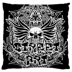 Tattoo Tribal Street Art Standard Flano Cushion Case (one Side) by Valentinaart