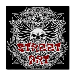 Tattoo tribal street art Tile Coasters