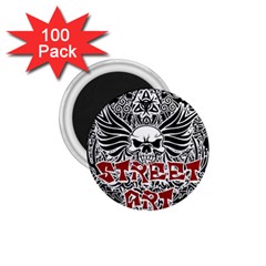 Tattoo tribal street art 1.75  Magnets (100 pack) 