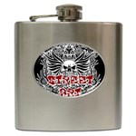 Tattoo tribal street art Hip Flask (6 oz) Front