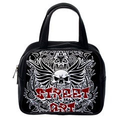 Tattoo tribal street art Classic Handbags (One Side)