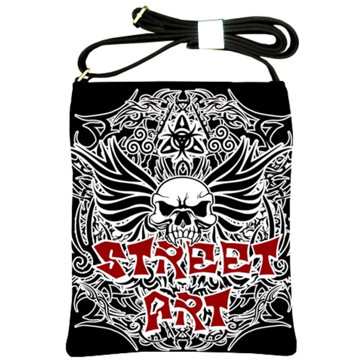 Tattoo tribal street art Shoulder Sling Bags