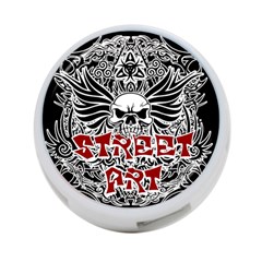 Tattoo tribal street art 4-Port USB Hub (One Side)