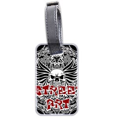 Tattoo tribal street art Luggage Tags (Two Sides)