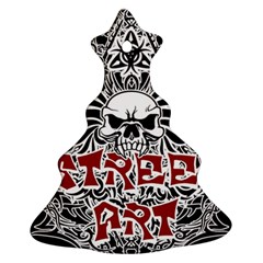 Tattoo tribal street art Ornament (Christmas Tree) 