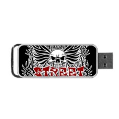 Tattoo tribal street art Portable USB Flash (One Side)