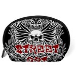 Tattoo tribal street art Accessory Pouches (Large)  Back