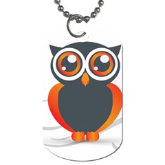 Owl Logo Dog Tag (one Side) by BangZart