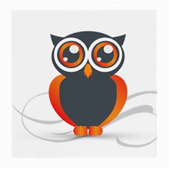 Owl Logo Medium Glasses Cloth by BangZart