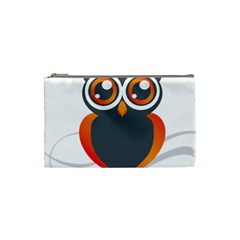 Owl Logo Cosmetic Bag (small)  by BangZart