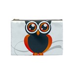 Owl Logo Cosmetic Bag (Medium)  Front