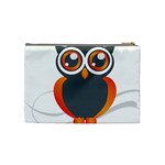 Owl Logo Cosmetic Bag (Medium)  Back